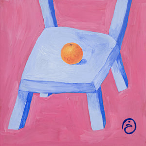 Orange on Chair